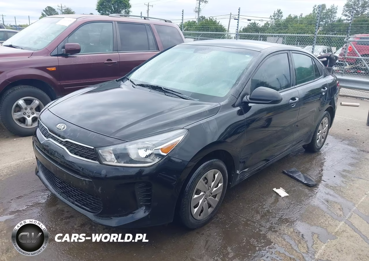 2018 Kia Rio Lx VIN:3KPA24ABXJE055103 - 2
