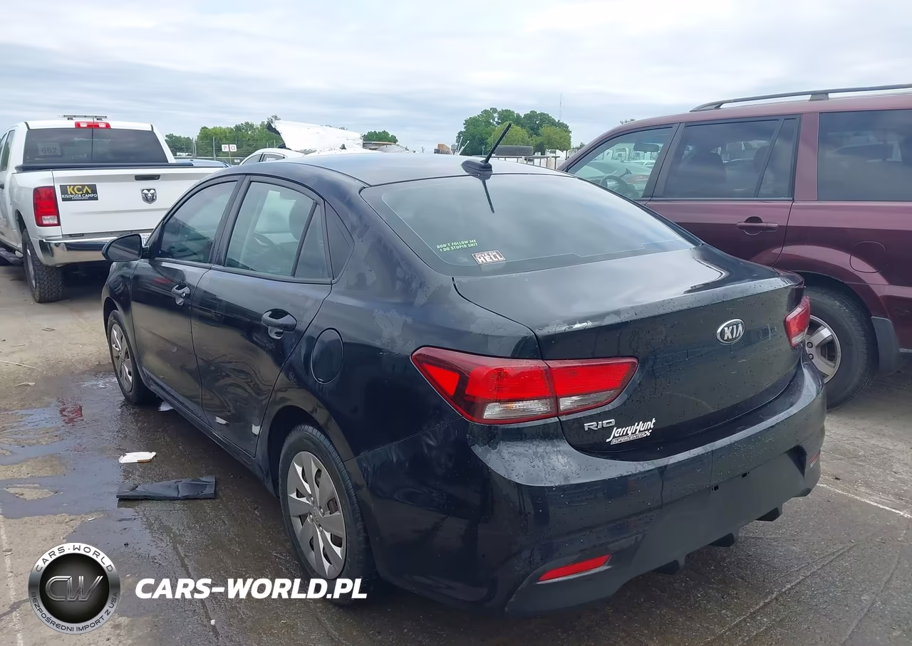 2018 Kia Rio Lx VIN:3KPA24ABXJE055103 - 3