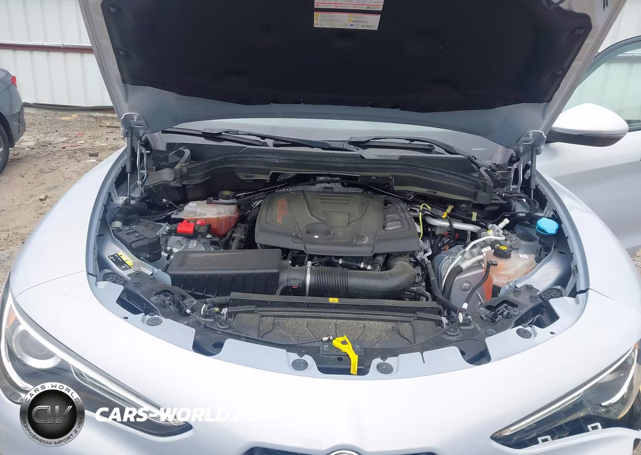 2023 Alfa Romeo Stelvio Ti Awd VIN:ZASPAKBN2P7D55549 - 10