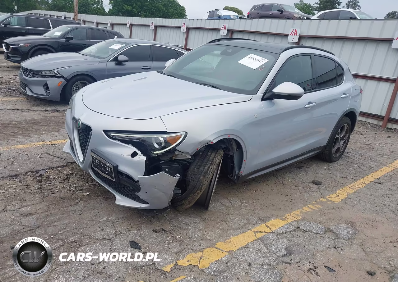2023 Alfa Romeo Stelvio Ti Awd VIN:ZASPAKBN2P7D55549 - 2