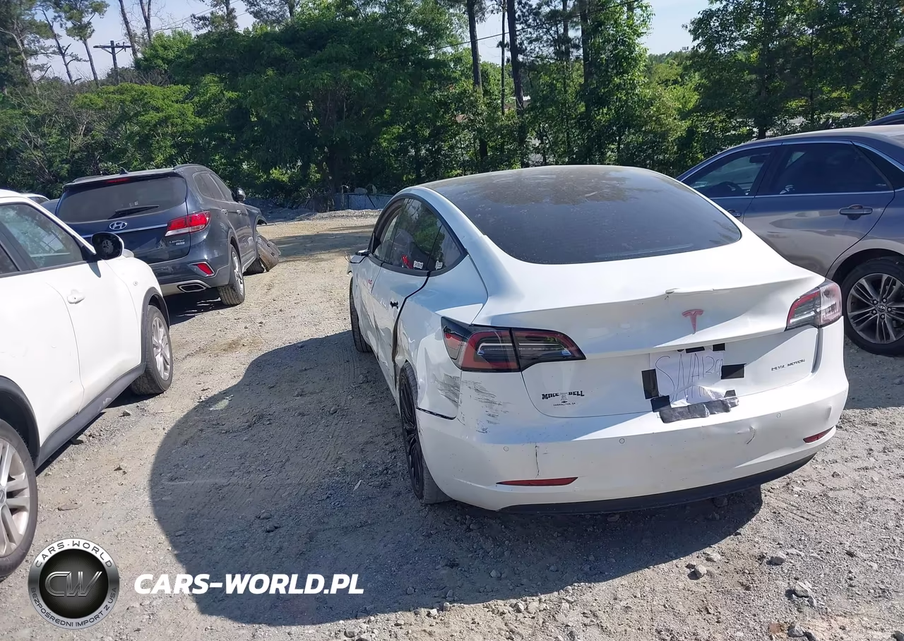 2022 Tesla Model 3 Long Range Dual Motor All-Wheel Drive VIN:5YJ3E1EB0NF105127 - 3