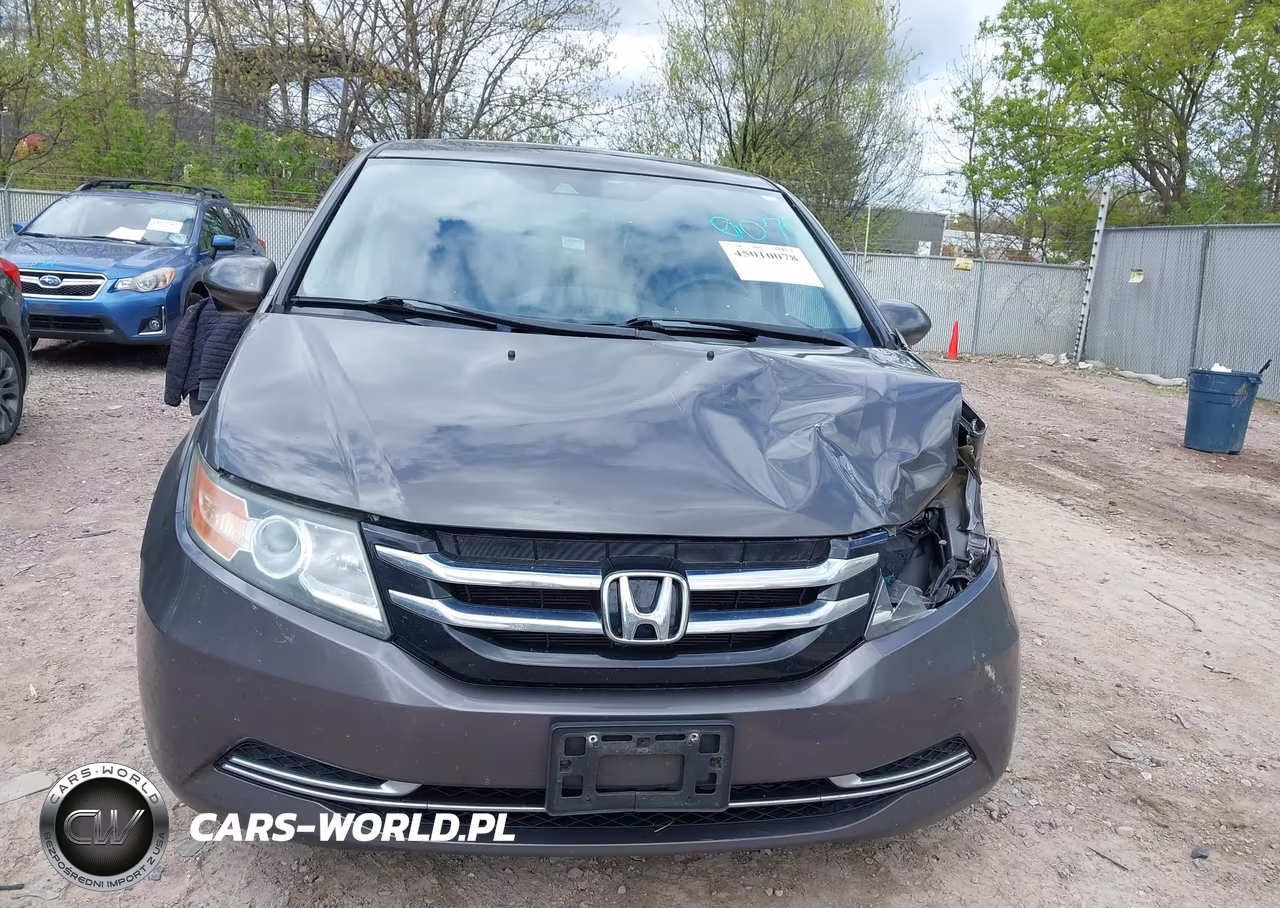 2014 Honda Odyssey Ex-L VIN:5FNRL5H64EB017347 - 12
