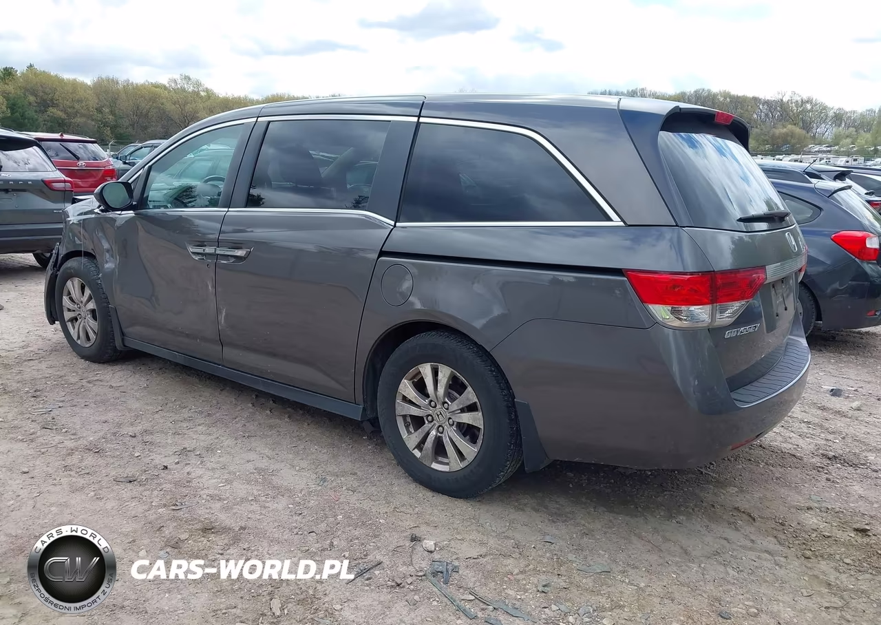 2014 Honda Odyssey Ex-L VIN:5FNRL5H64EB017347 - 3