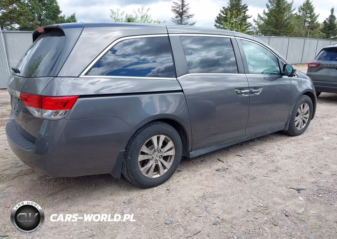 2014 Honda Odyssey Ex-L VIN:5FNRL5H64EB017347 - 4