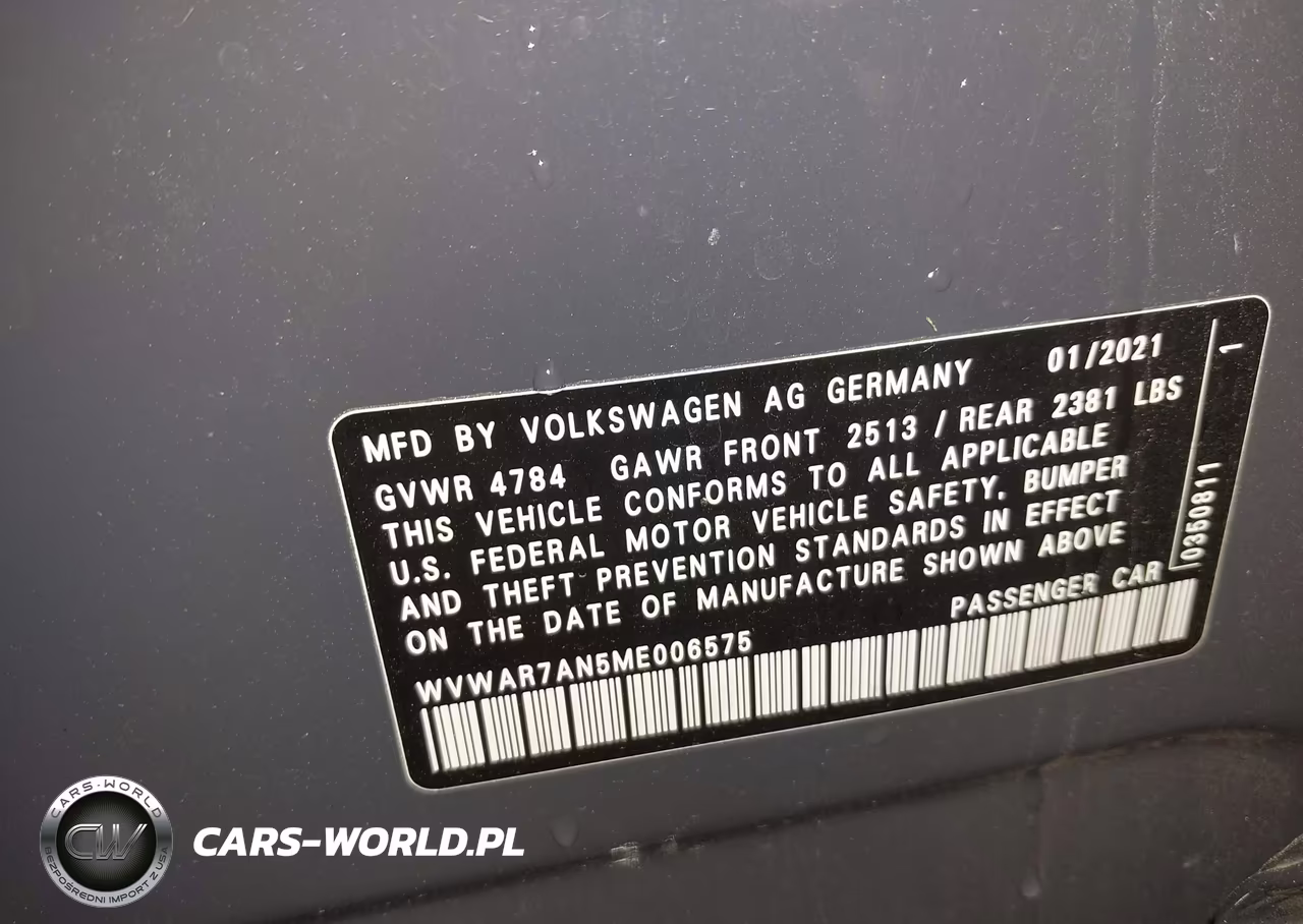 2021 Volkswagen Arteon 2.0T Se VIN:WVWAR7AN5ME006575 - 9