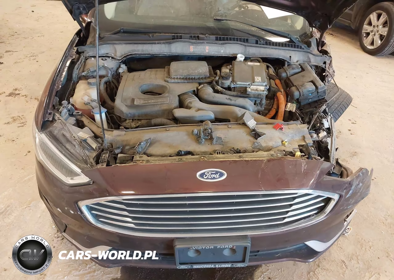 2019 Ford Fusion Hybrid Sel VIN:3FA6P0MU0KR259082 - 10