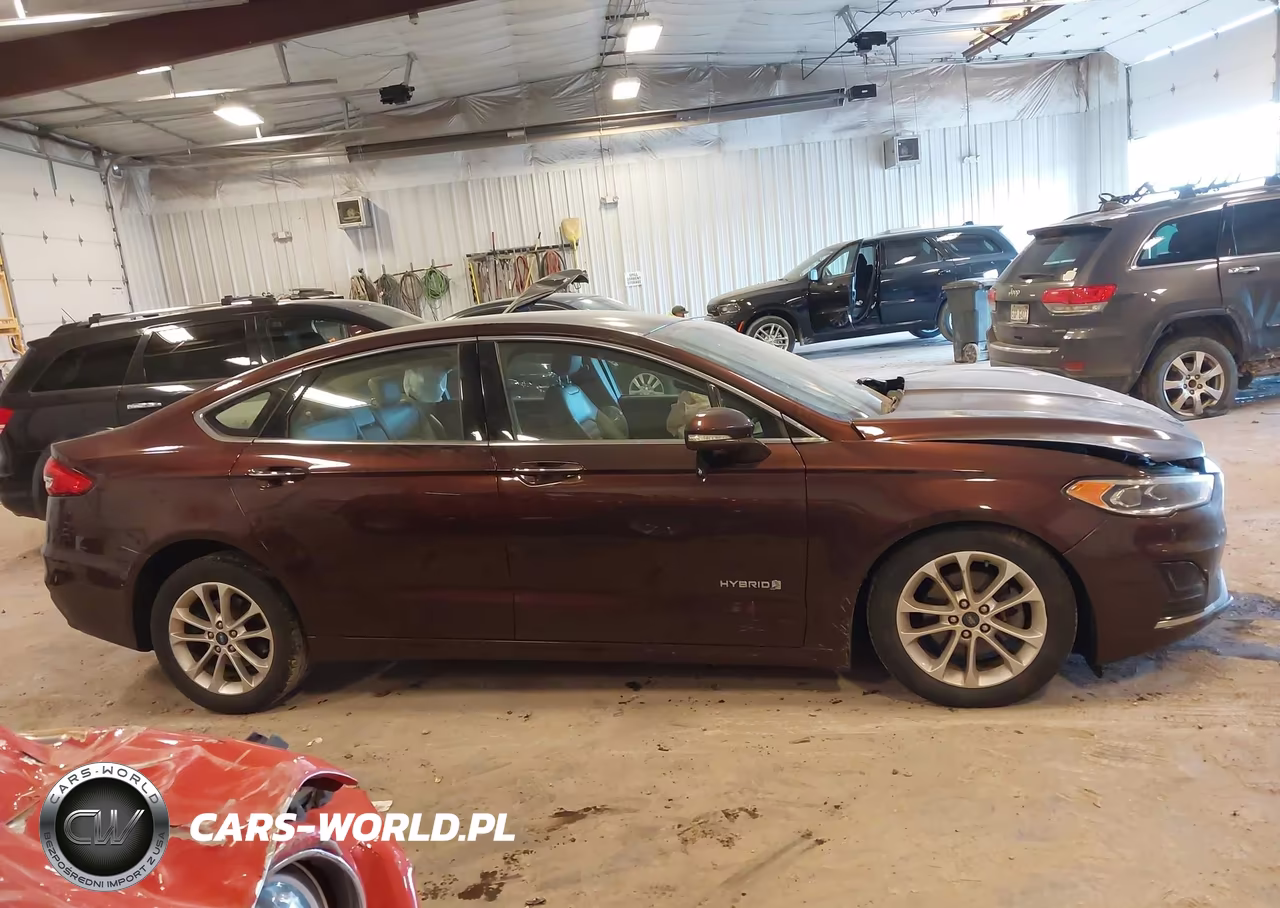 2019 Ford Fusion Hybrid Sel VIN:3FA6P0MU0KR259082 - 13