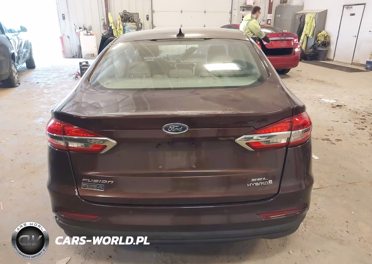 2019 Ford Fusion Hybrid Sel VIN:3FA6P0MU0KR259082 - 16