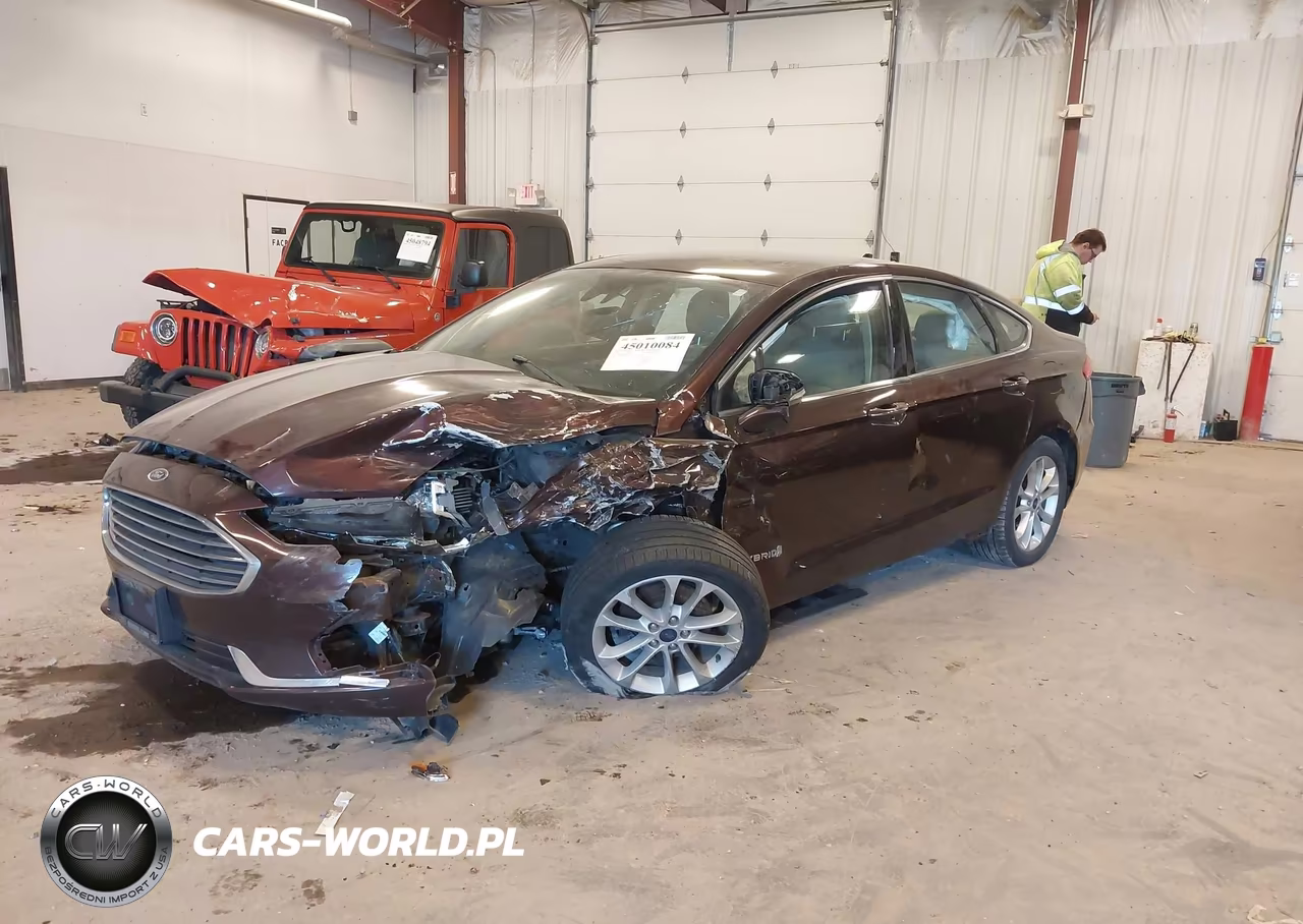 2019 Ford Fusion Hybrid Sel VIN:3FA6P0MU0KR259082 - 2