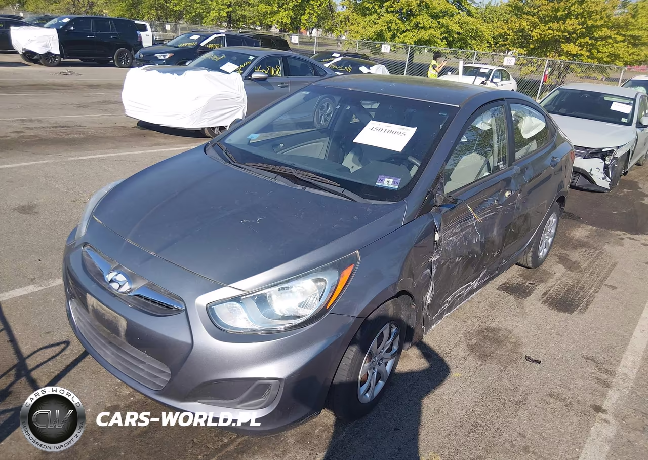 2014 Hyundai Accent Gls VIN:KMHCT4AEXEU701372 - 2