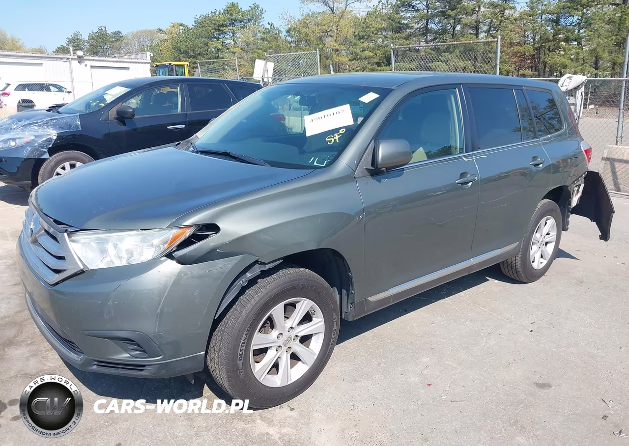 2013 Toyota Highlander VIN:5TDZA3EH9DS036521 - 2