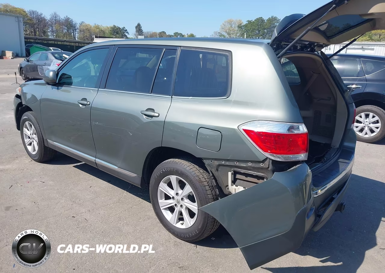 2013 Toyota Highlander VIN:5TDZA3EH9DS036521 - 3