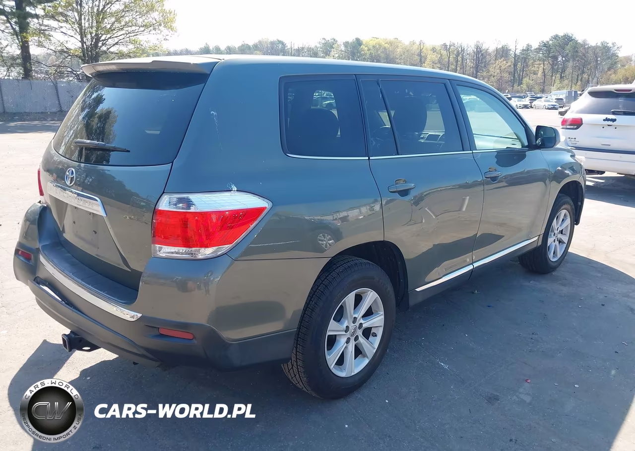 2013 Toyota Highlander VIN:5TDZA3EH9DS036521 - 4