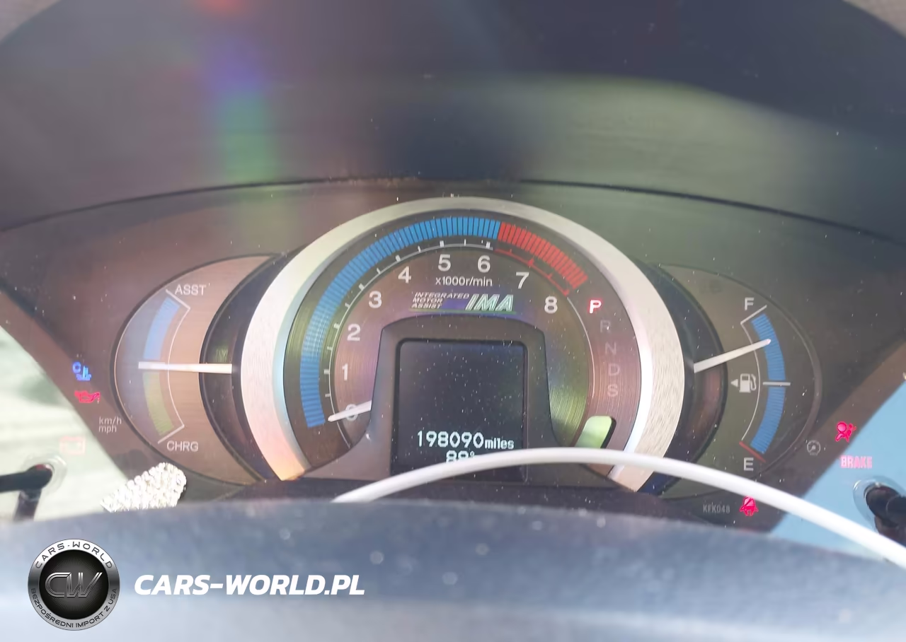 2010 Honda Insight Ex VIN:JHMZE2H78AS019857 - 7