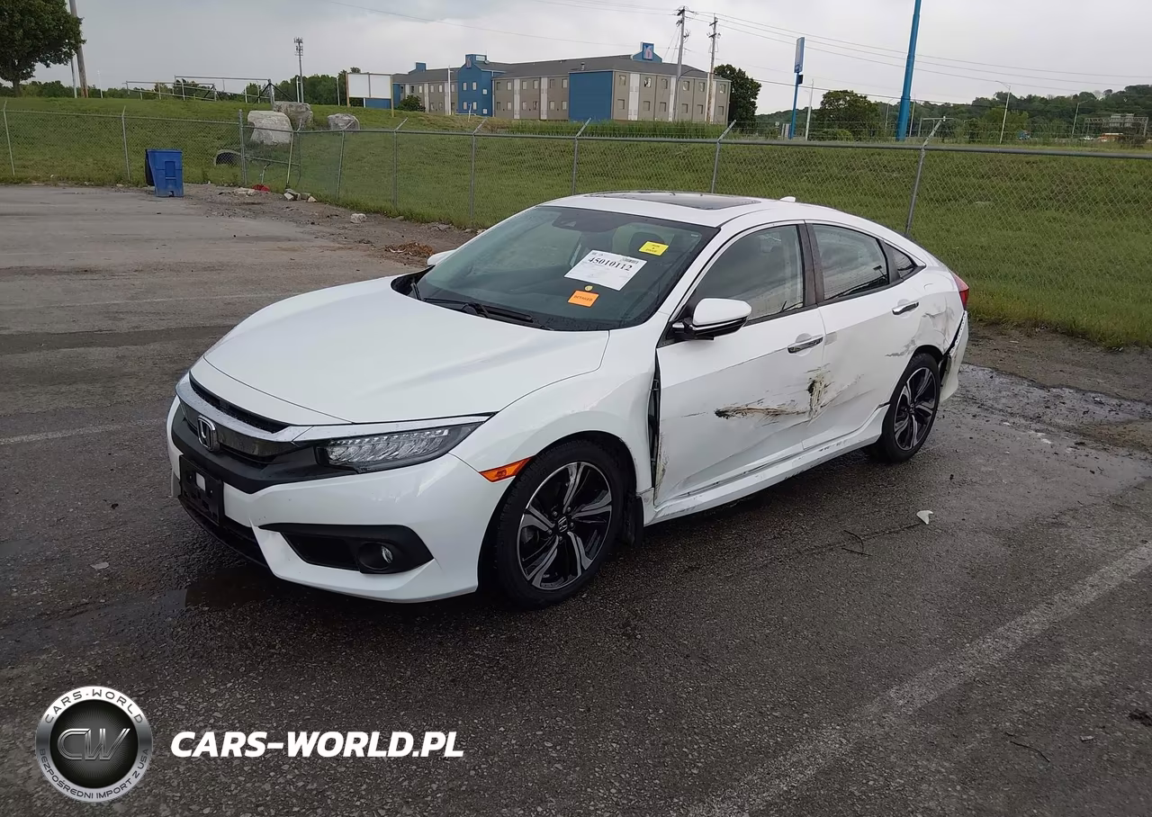 2016 Honda Civic Touring VIN:19XFC1F92GE017249 - 2