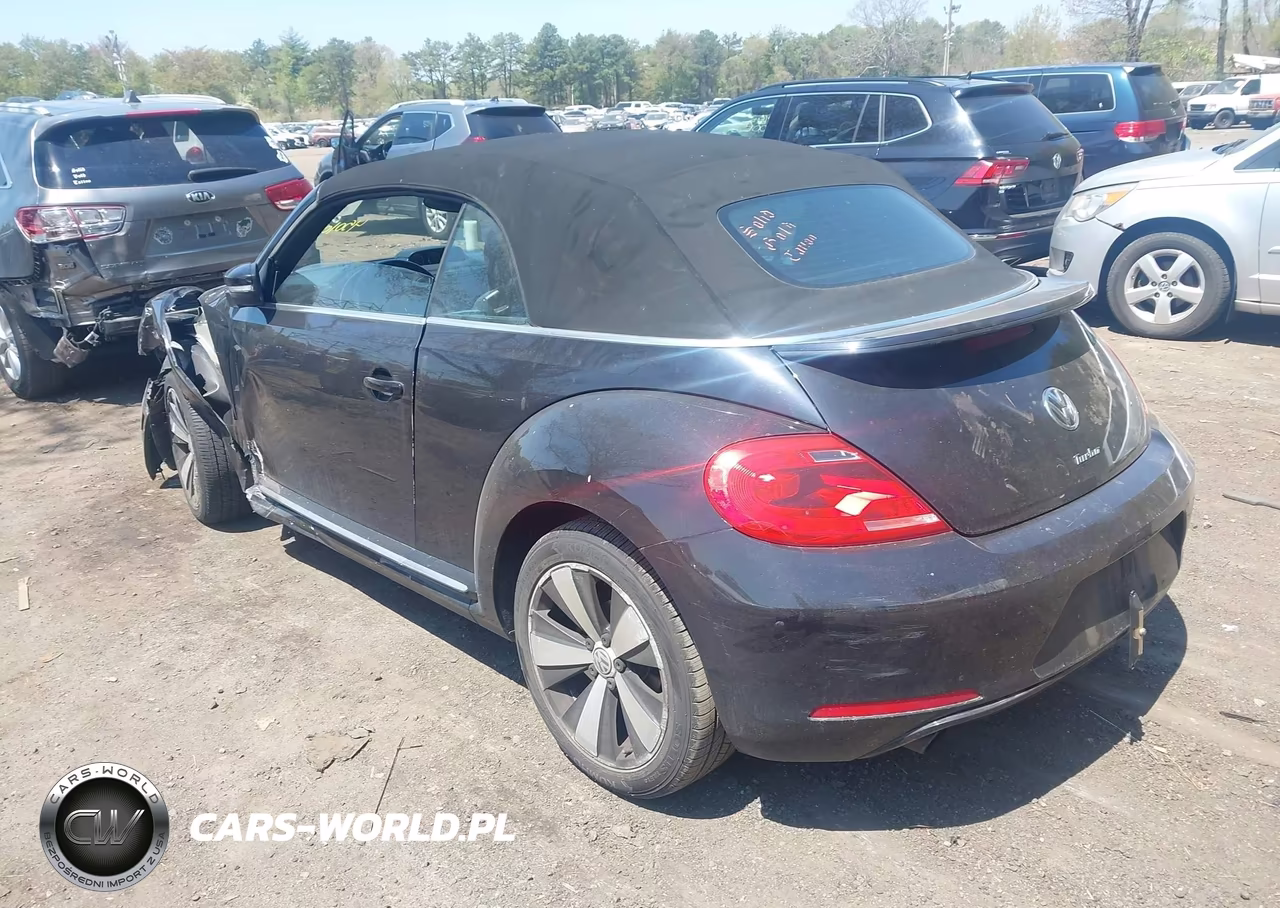 2013 Volkswagen Beetle Turbo VIN:3VW8A7ATXDM811337 - 3
