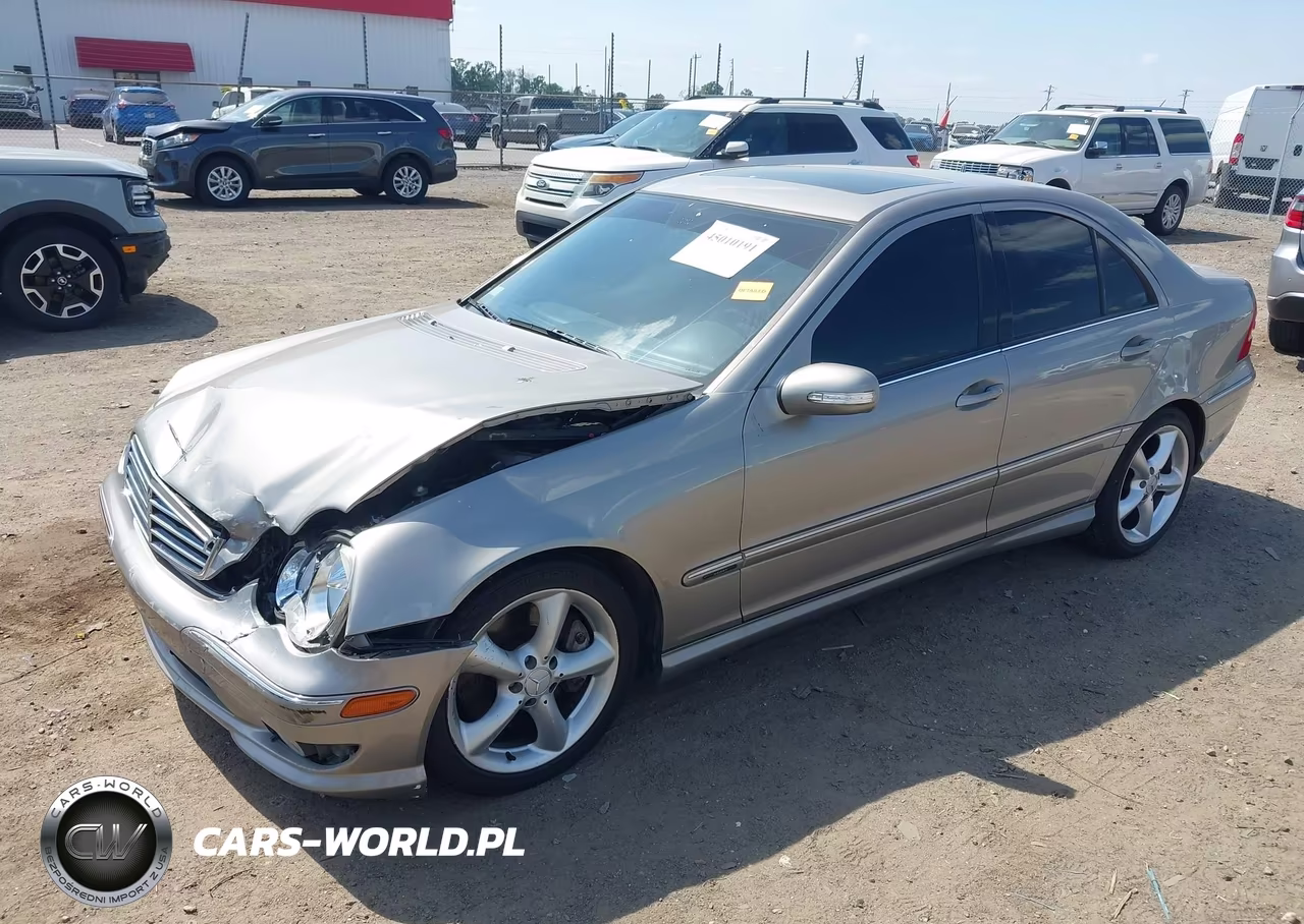 2006 Mercedes-Benz C 230 Sport VIN:WDBRF52H16A892637 - 2