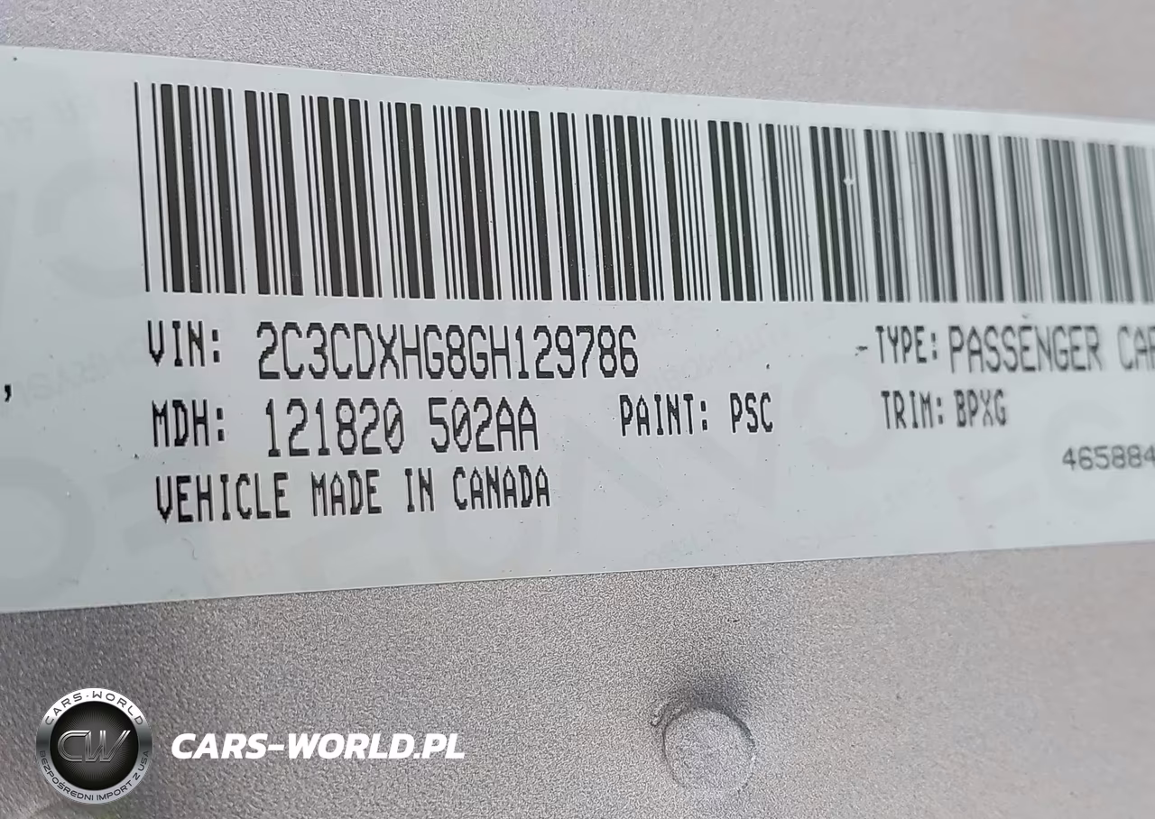 2016 Dodge Charger Sxt VIN:2C3CDXHG8GH129786 - 9