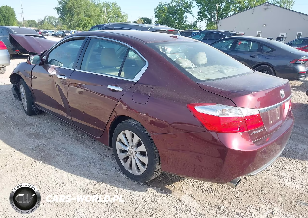 2015 Honda Accord Ex-L V-6 VIN:1HGCR3F80FA019332 - 3