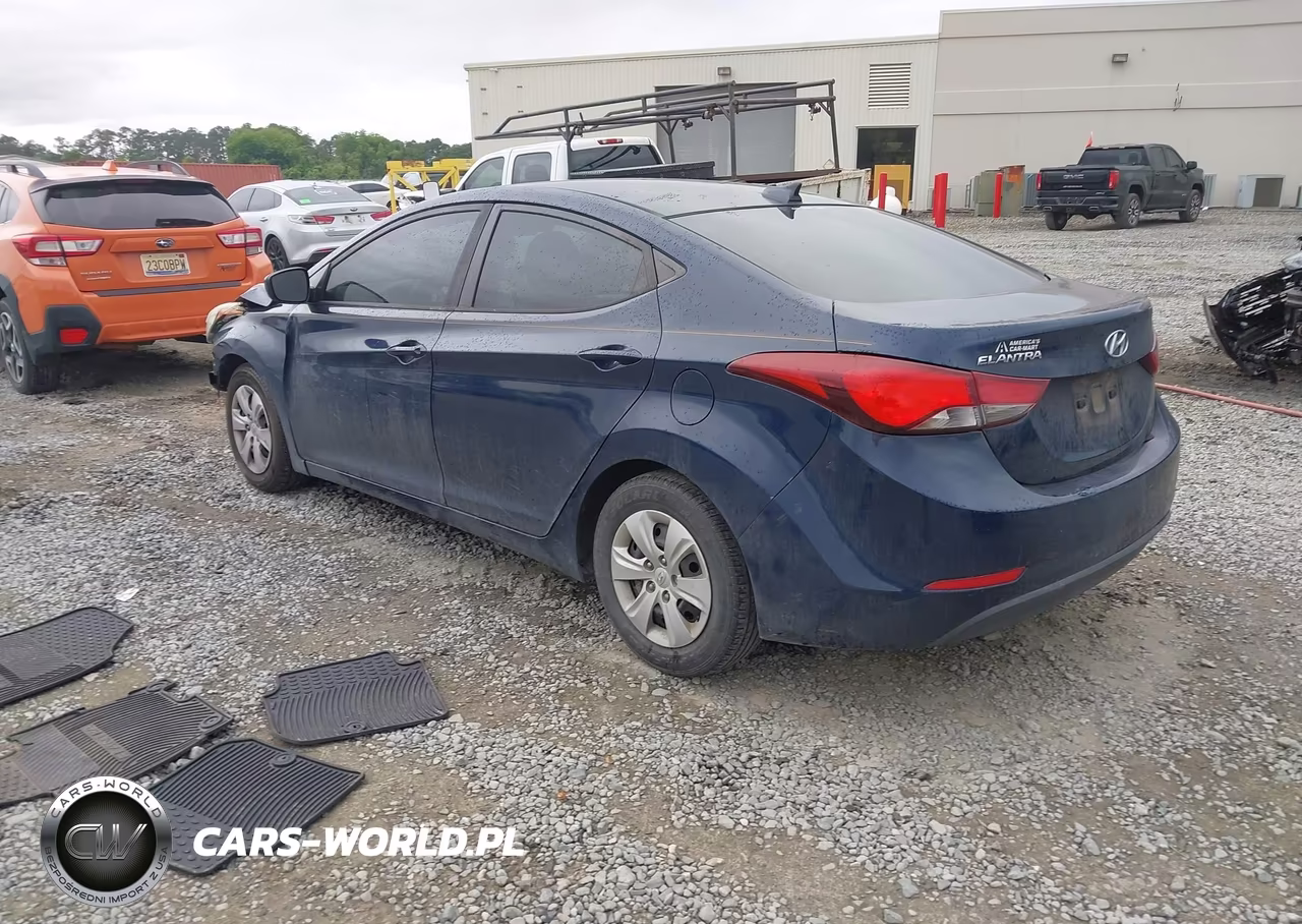 2016 Hyundai Elantra Se VIN:5NPDH4AE0GH737188 - 3