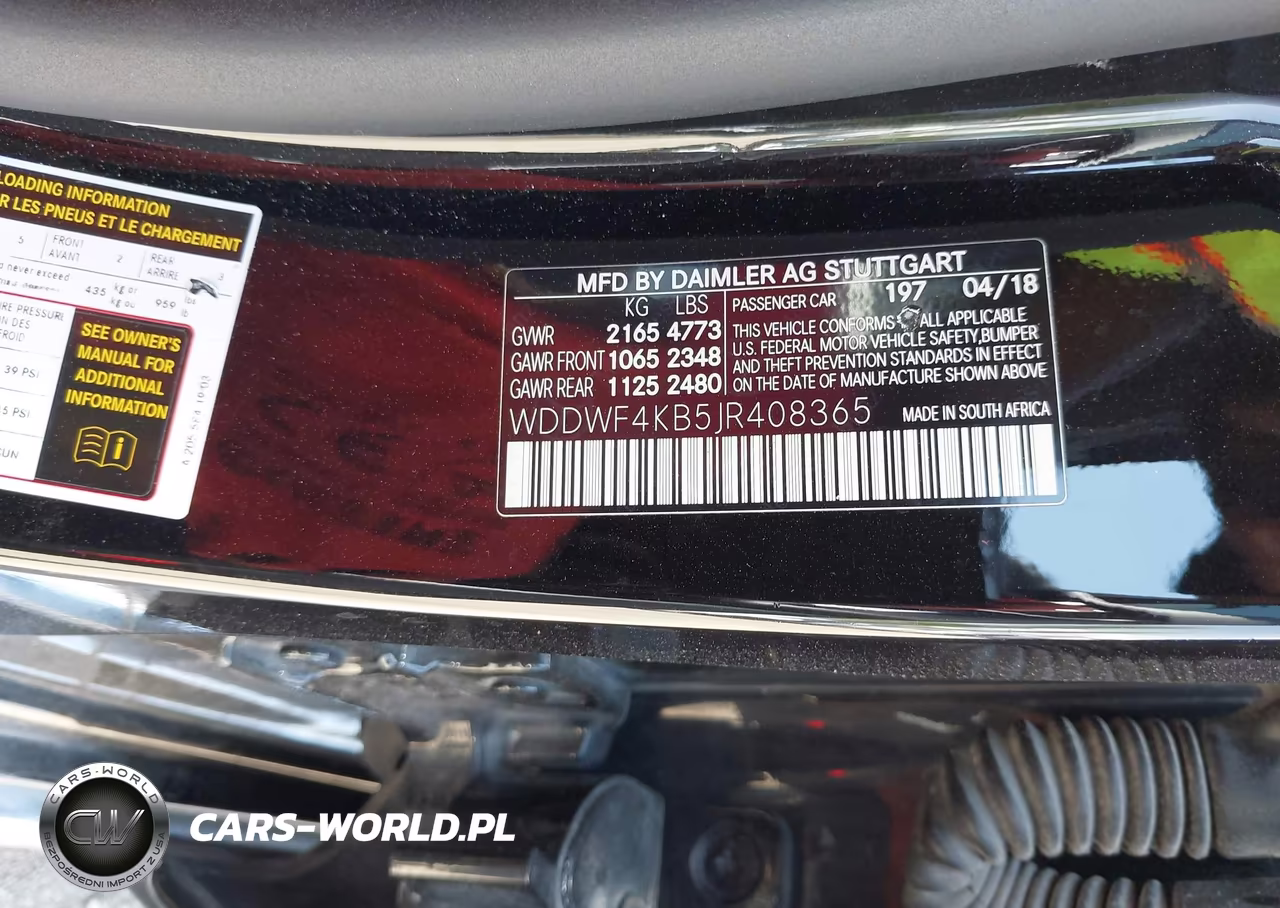 2018 Mercedes-Benz C 300 4Matic VIN:WDDWF4KB5JR408365 - 9