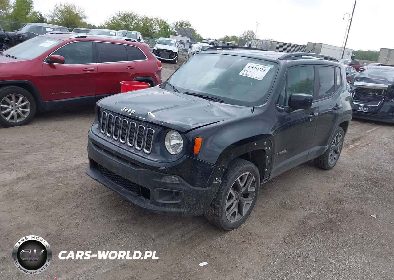 2017 Jeep Renegade Latitude 4X4 VIN:ZACCJBBBXHPG09753 - 2