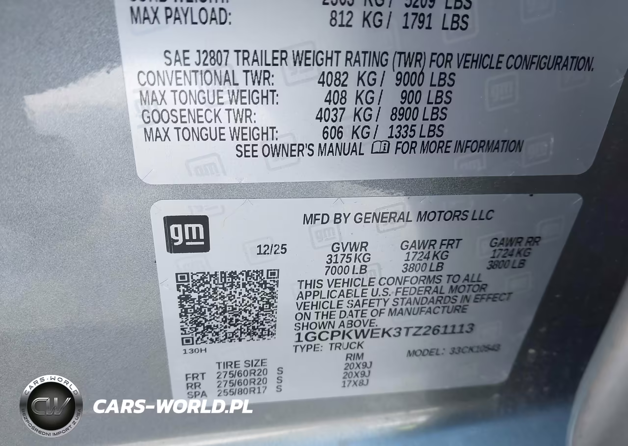 2026 Chevrolet Silverado 1500 4Wd Short Bed Rst VIN:1GCPKWEK3TZ261113 - 9