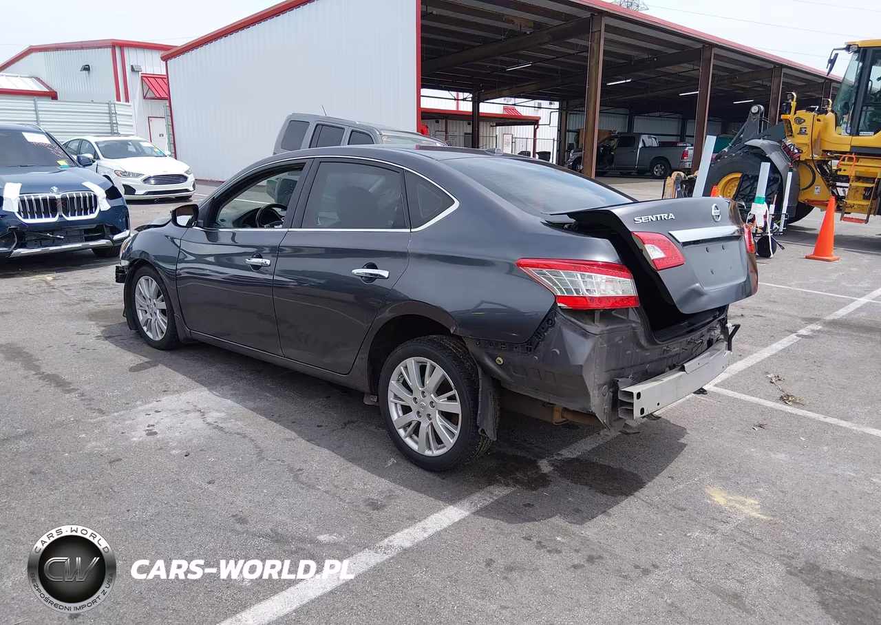 2015 Nissan Sentra Sl VIN:3N1AB7AP3FY330381 - 3