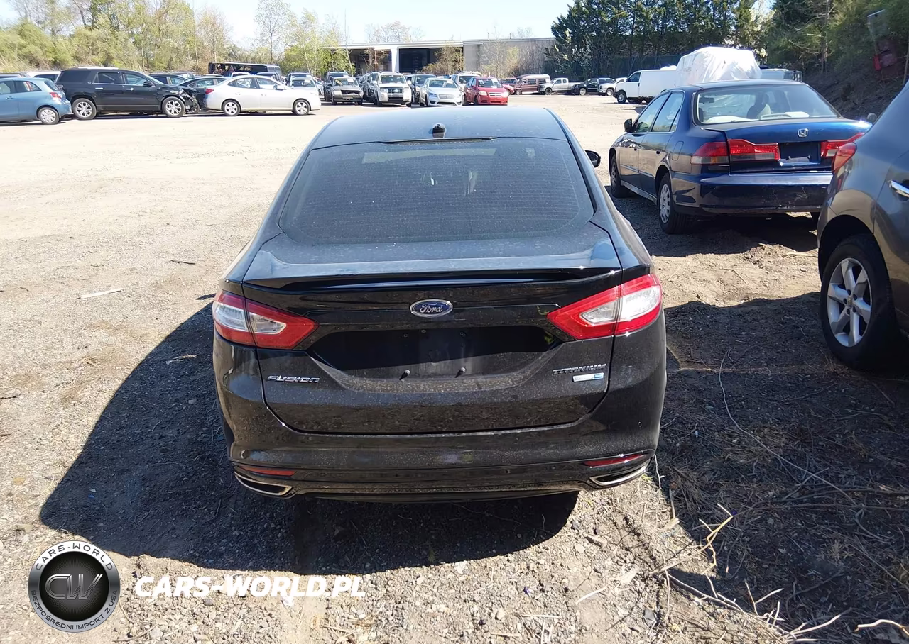 2016 Ford Fusion Titanium VIN:3FA6P0D94GR309663 - 16
