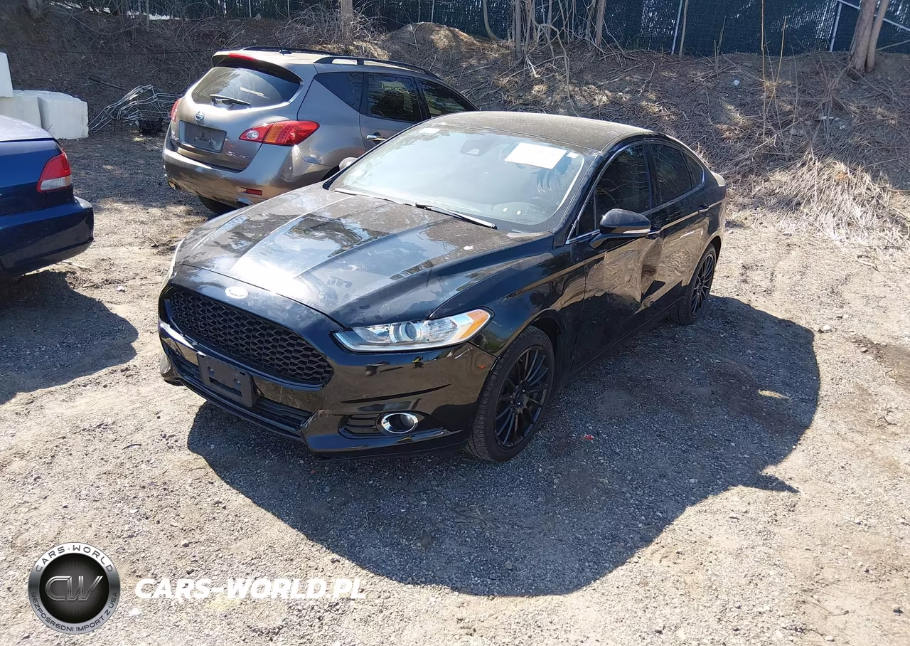 2016 Ford Fusion Titanium VIN:3FA6P0D94GR309663 - 2