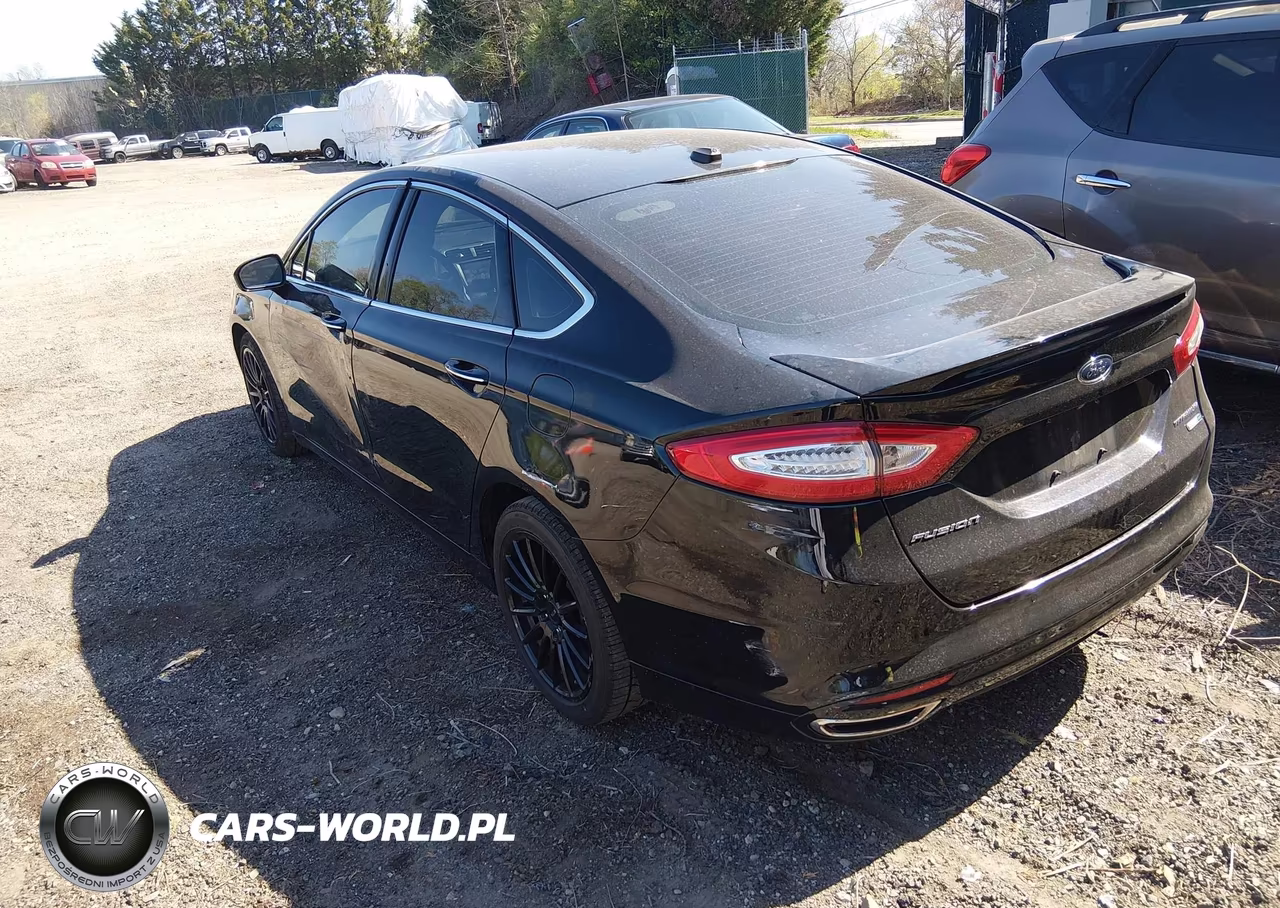 2016 Ford Fusion Titanium VIN:3FA6P0D94GR309663 - 3