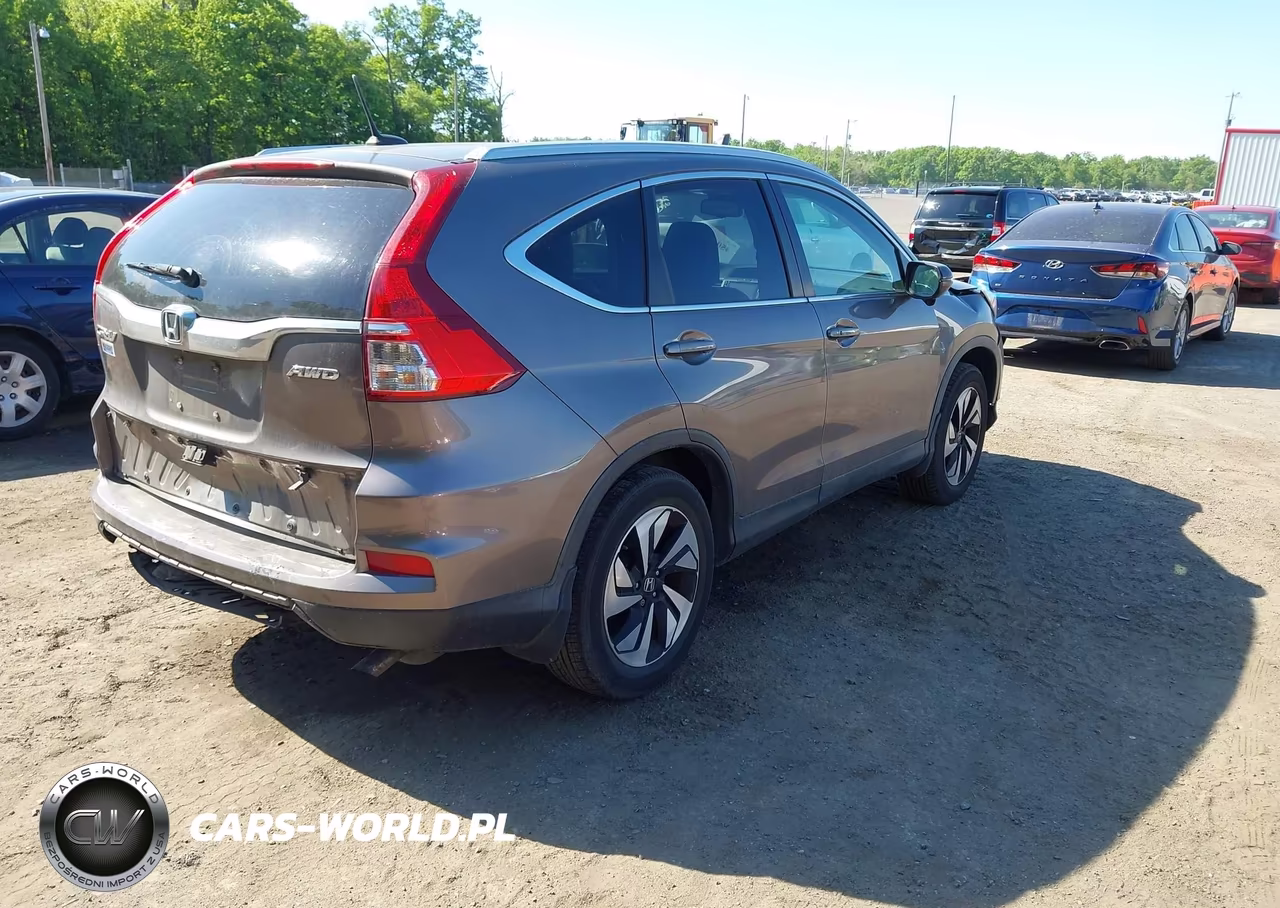 2016 Honda Cr-V Touring VIN:5J6RM4H94GL099091 - 4