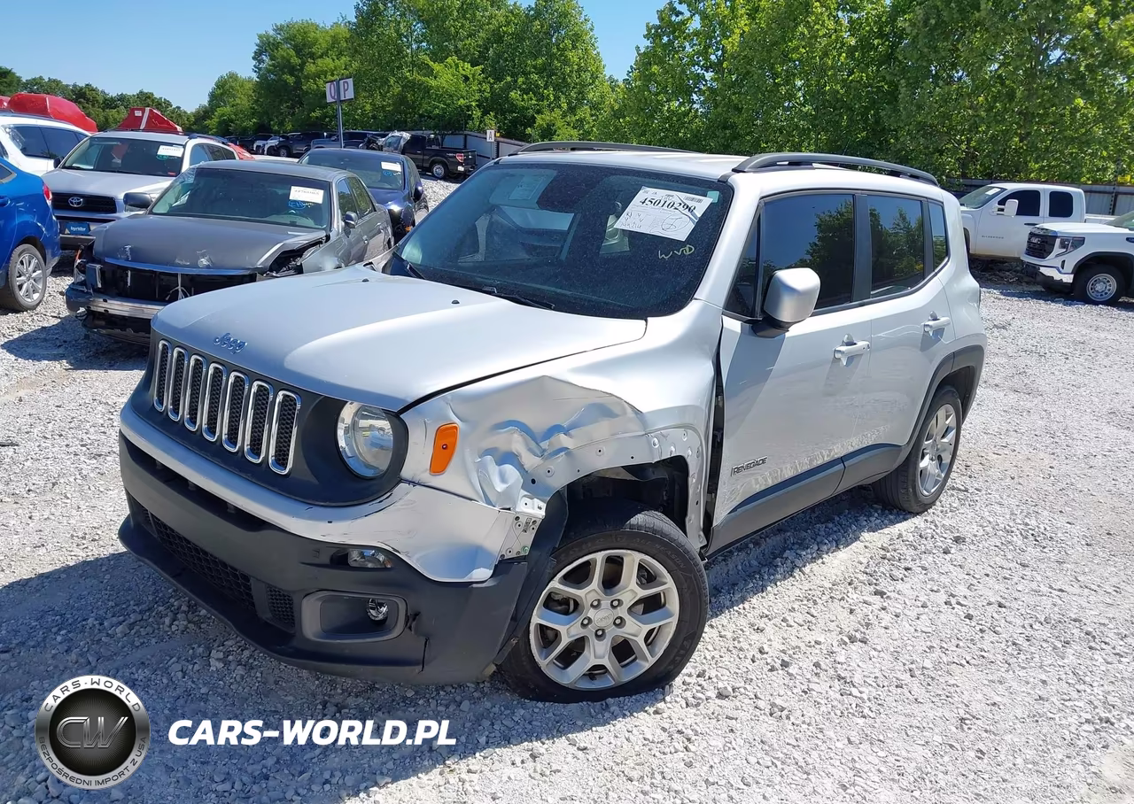 2017 Jeep Renegade Latitude 4X4 VIN:ZACCJBBB0HPF96334 - 2