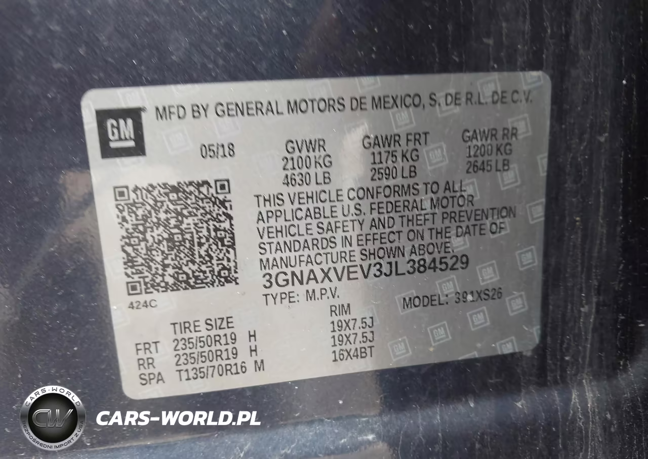 2018 Chevrolet Equinox Premier VIN:3GNAXVEV3JL384529 - 9