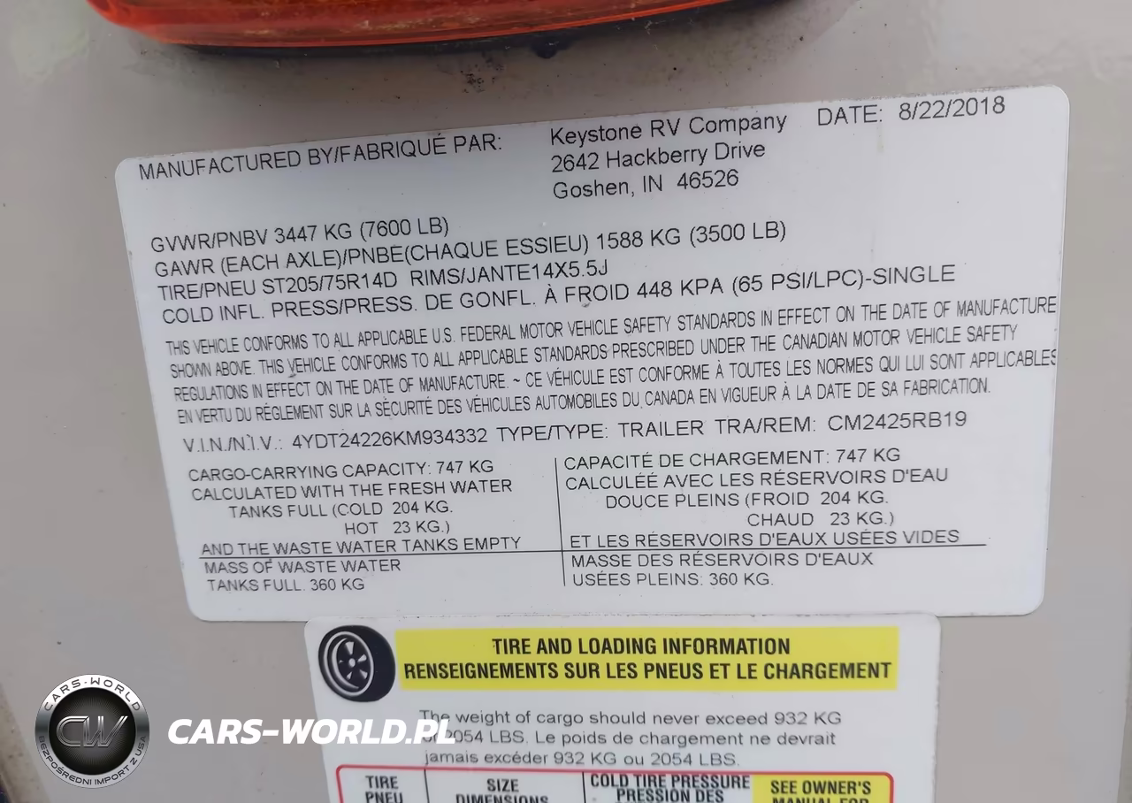 2019 Coleman Light 2524 Rv VIN:4YDT24226KM934332 - 9