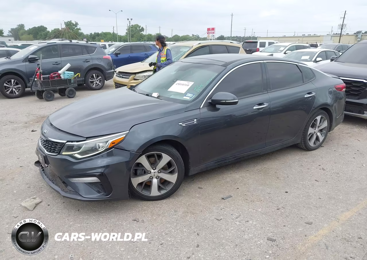 2019 Kia Optima S VIN:5XXGT4L38KG329923 - 2
