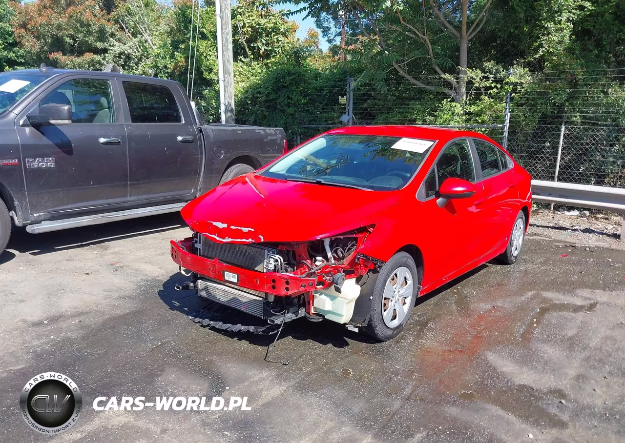 2017 Chevrolet Cruze Ls Auto VIN:1G1BC5SM0H7123774 - 2