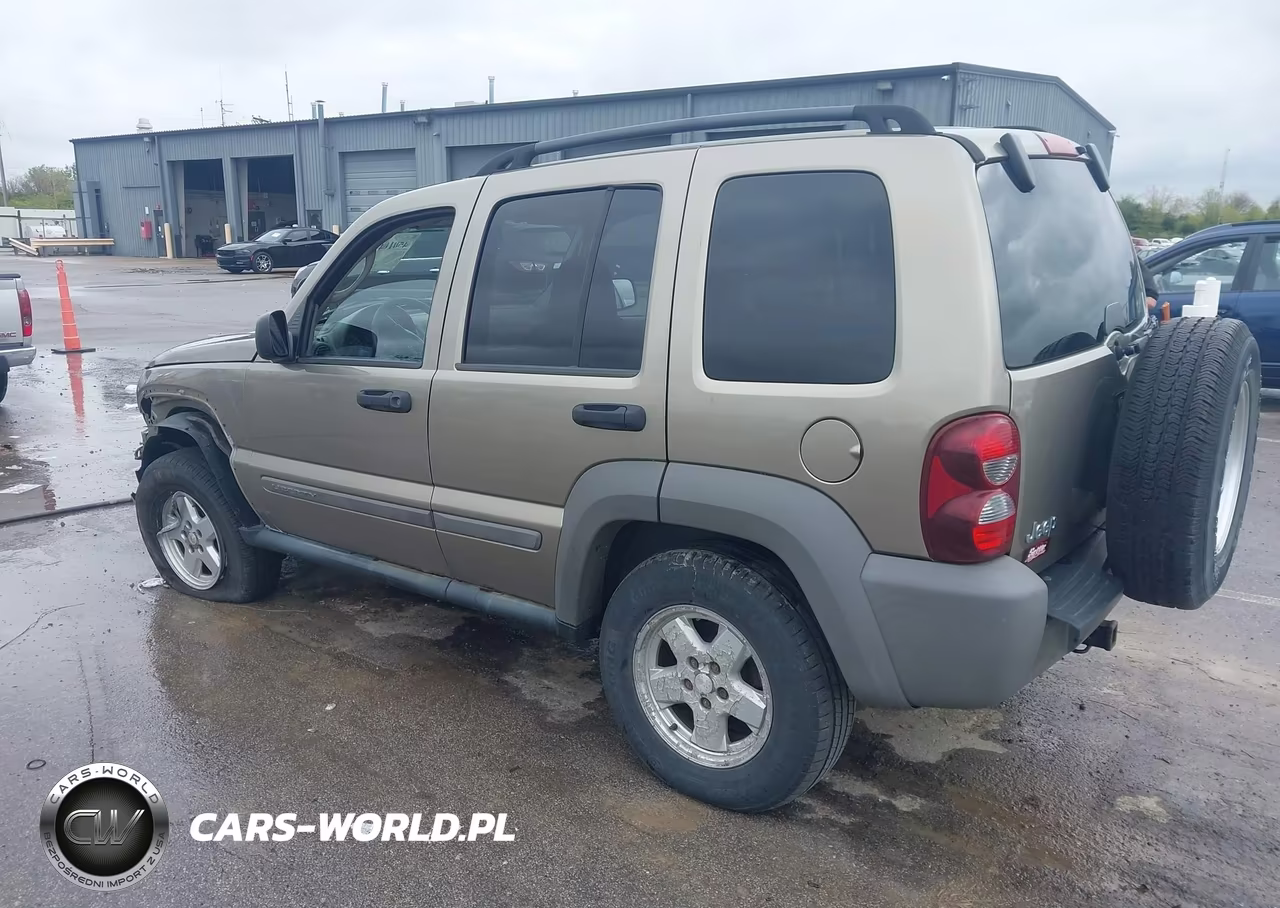 2007 Jeep Liberty Sport VIN:1J4GK48K97W576161 - 3