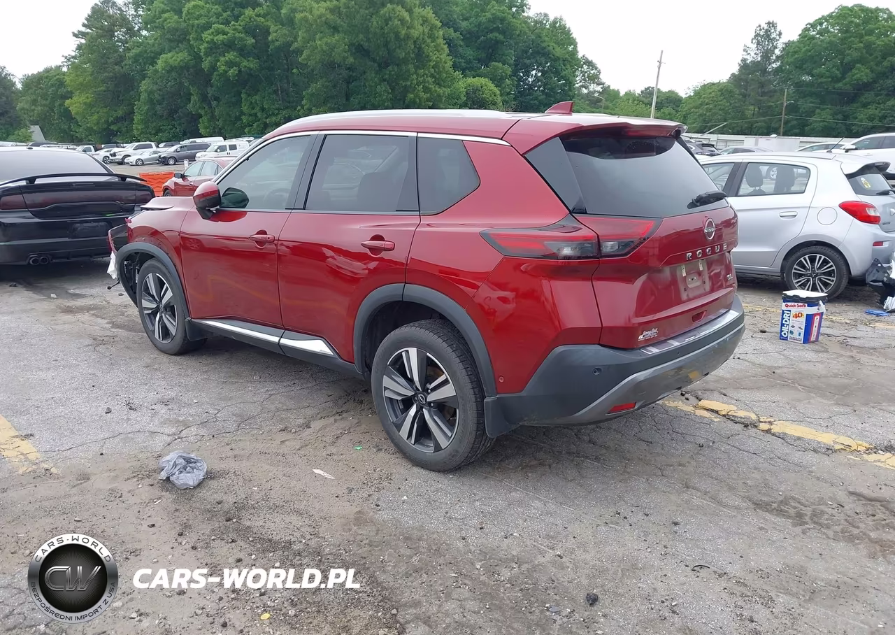 2023 Nissan Rogue Sl Fwd VIN:5N1BT3CA0PC670691 - 3
