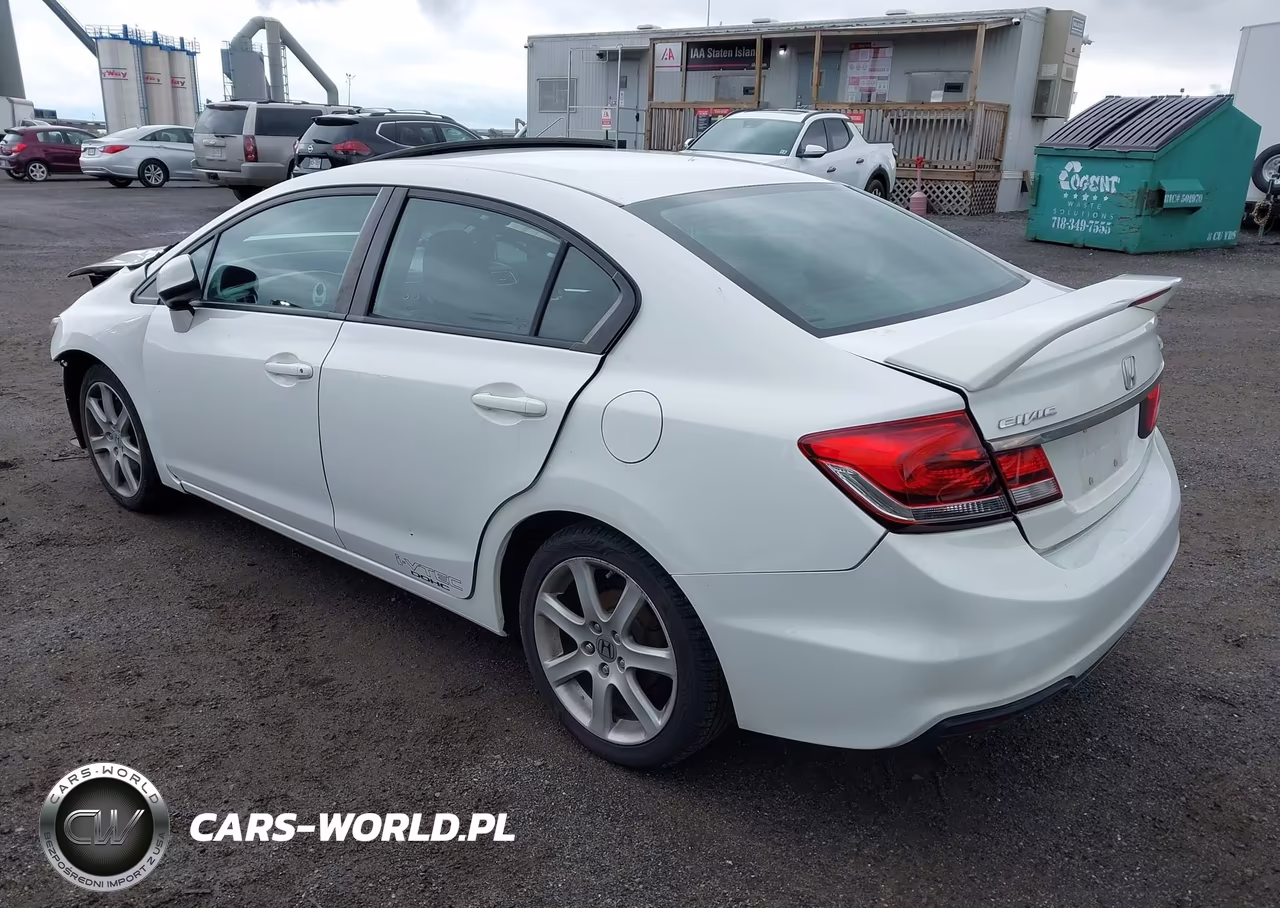 2013 Honda Civic Si VIN:2HGFB6E5XDH709596 - 3