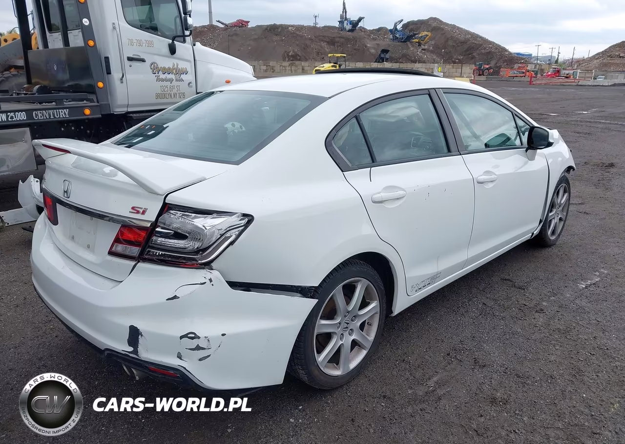 2013 Honda Civic Si VIN:2HGFB6E5XDH709596 - 4