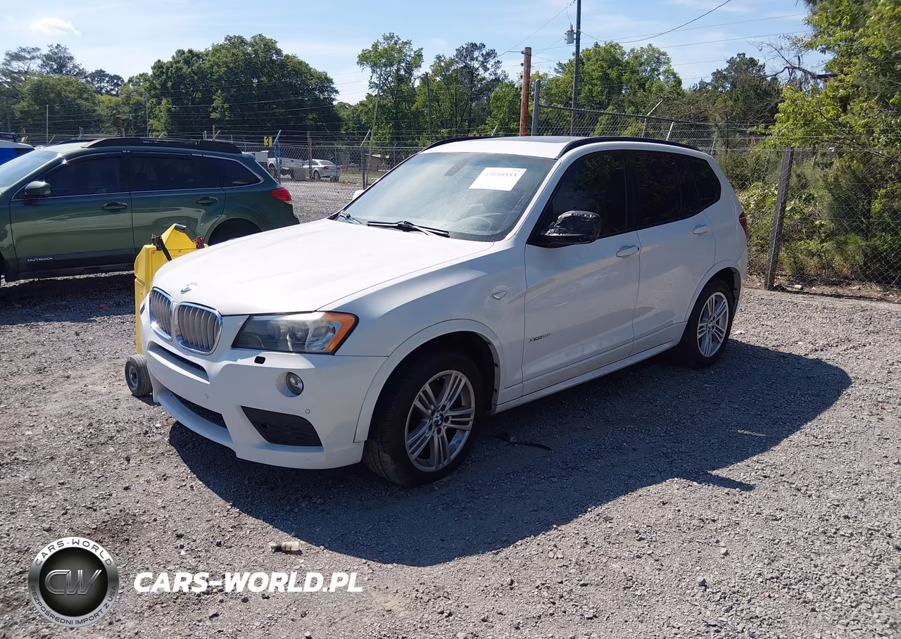 2012 BMW X3 xDrive28I VIN:5UXWX5C52CL725367 - 2