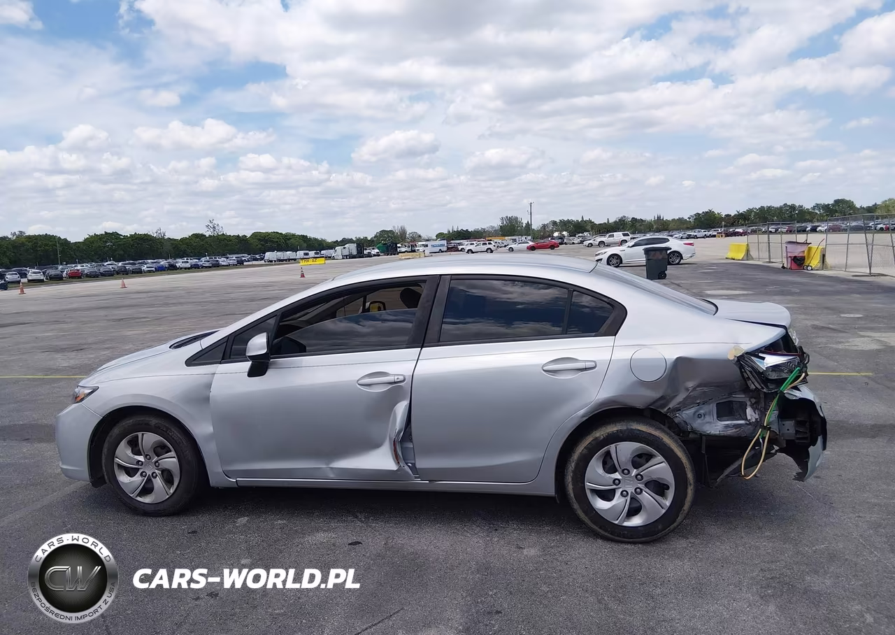 2013 Honda Civic Lx VIN:2HGFB2F56DH566346 - 14