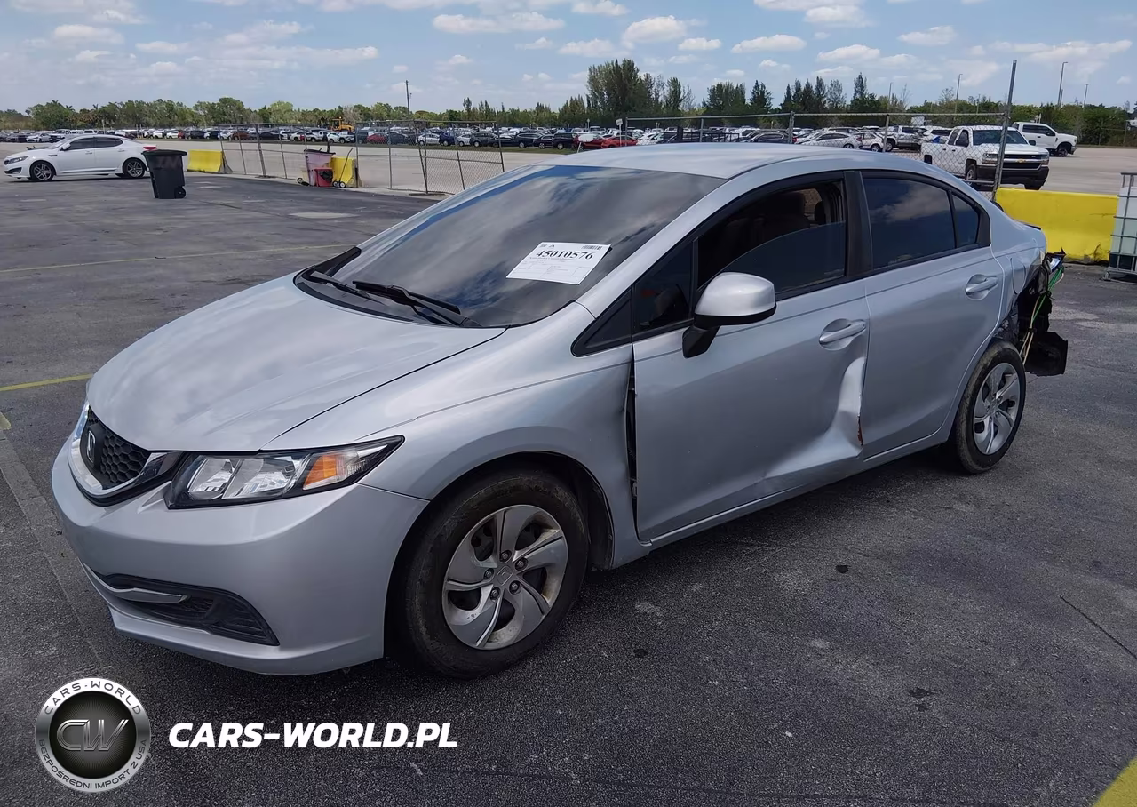 2013 Honda Civic Lx VIN:2HGFB2F56DH566346 - 2