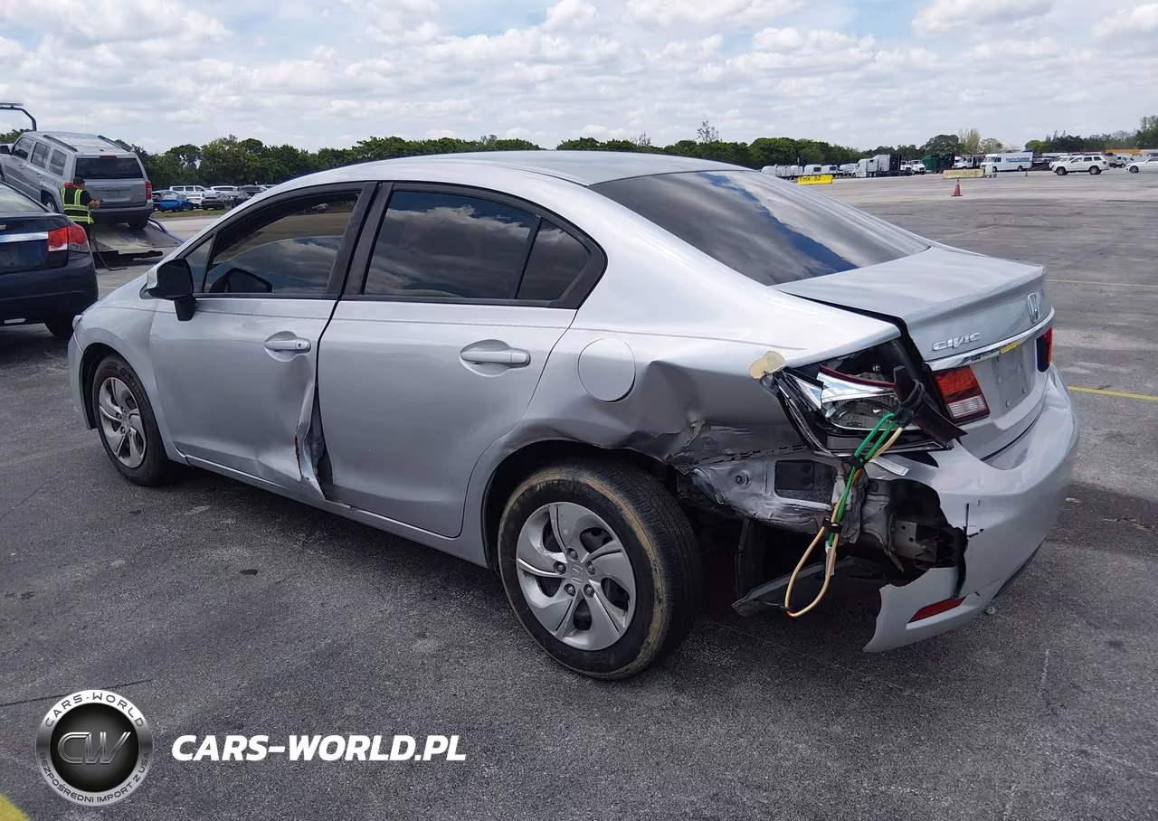 2013 Honda Civic Lx VIN:2HGFB2F56DH566346 - 3