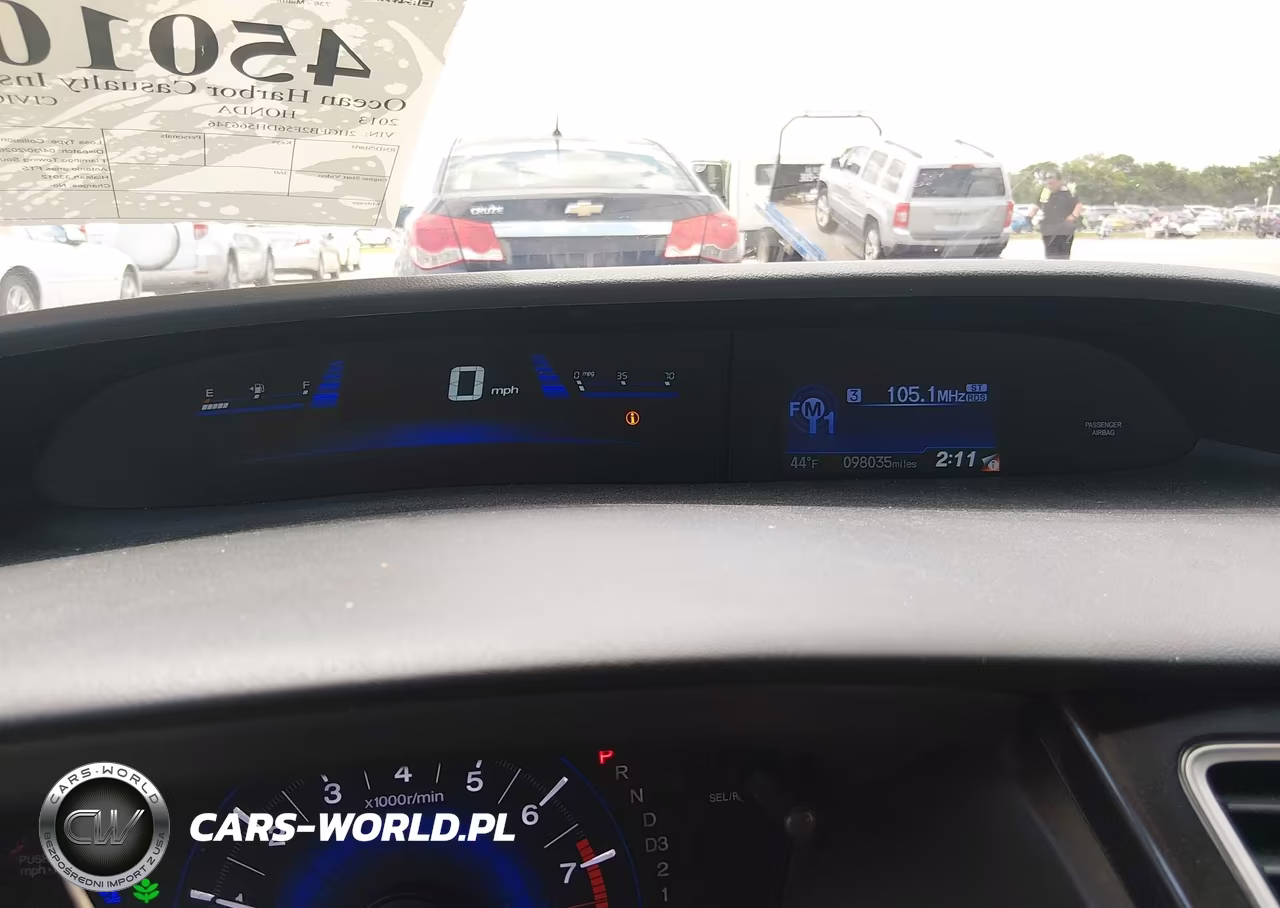 2013 Honda Civic Lx VIN:2HGFB2F56DH566346 - 7