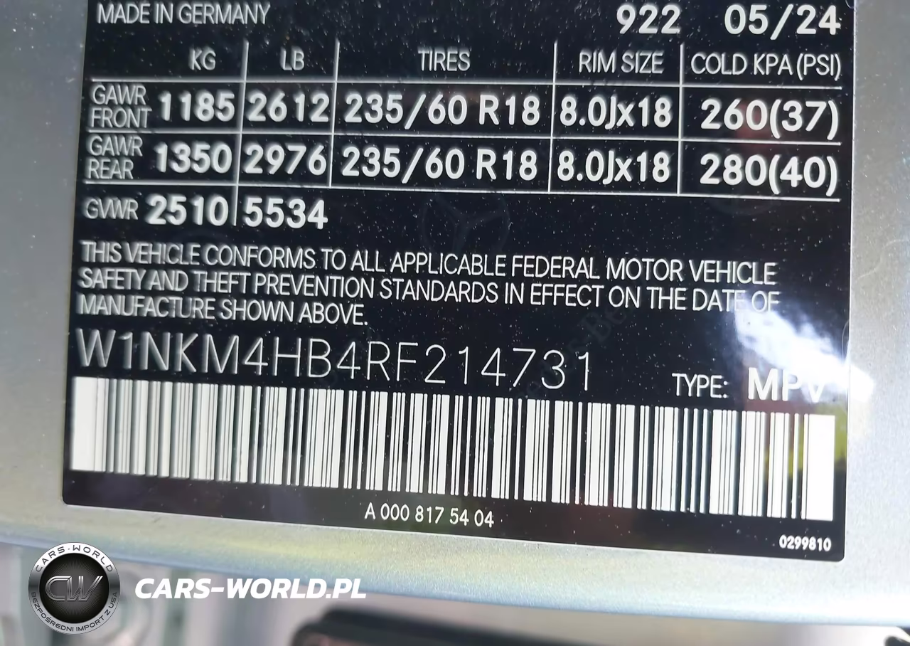 2024 Mercedes-Benz Glc 300 4Matic Suv VIN:W1NKM4HB4RF214731 - 9