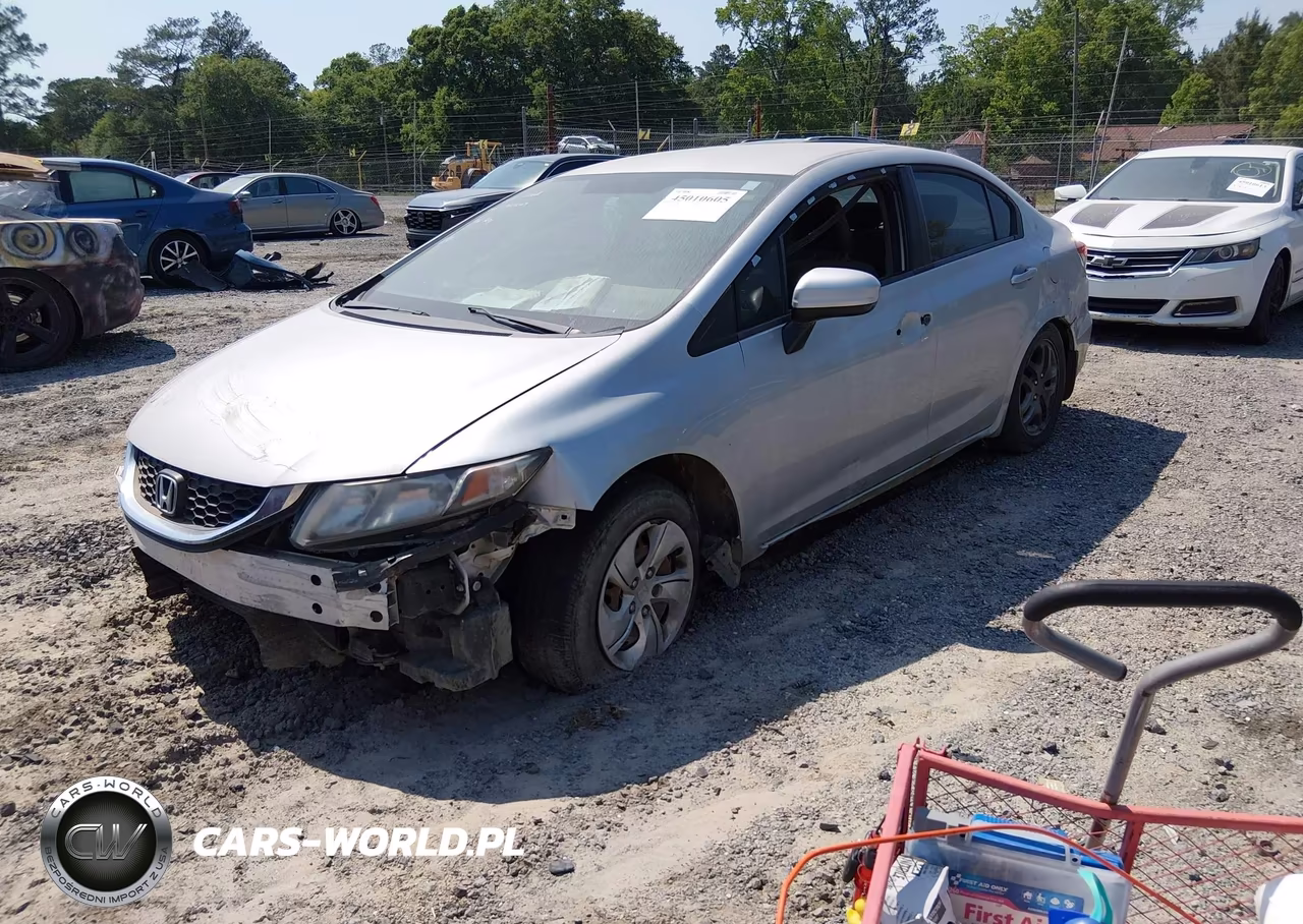 2015 Honda Civic Lx VIN:19XFB2F56FE061209 - 2