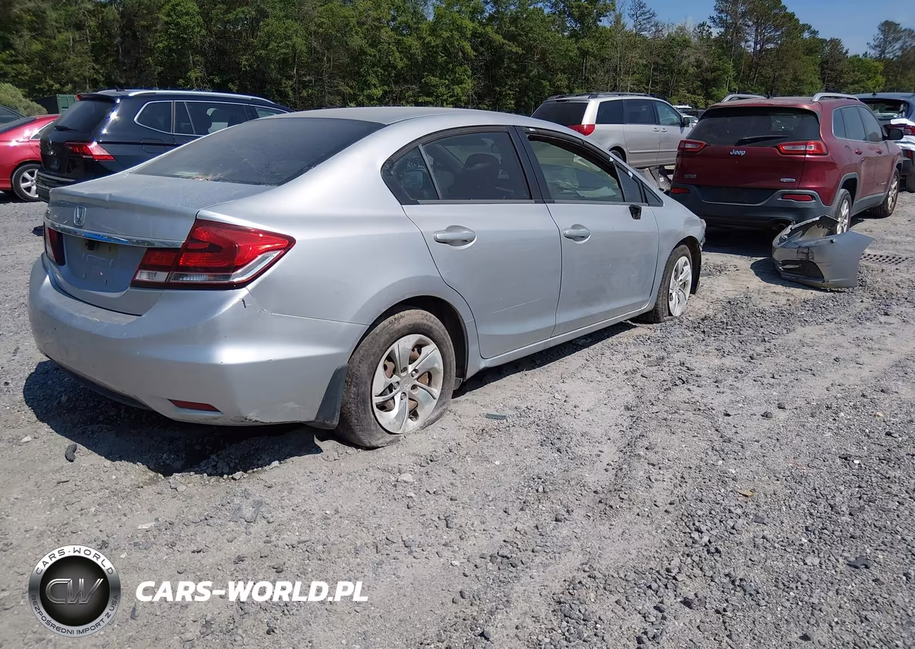 2015 Honda Civic Lx VIN:19XFB2F56FE061209 - 4