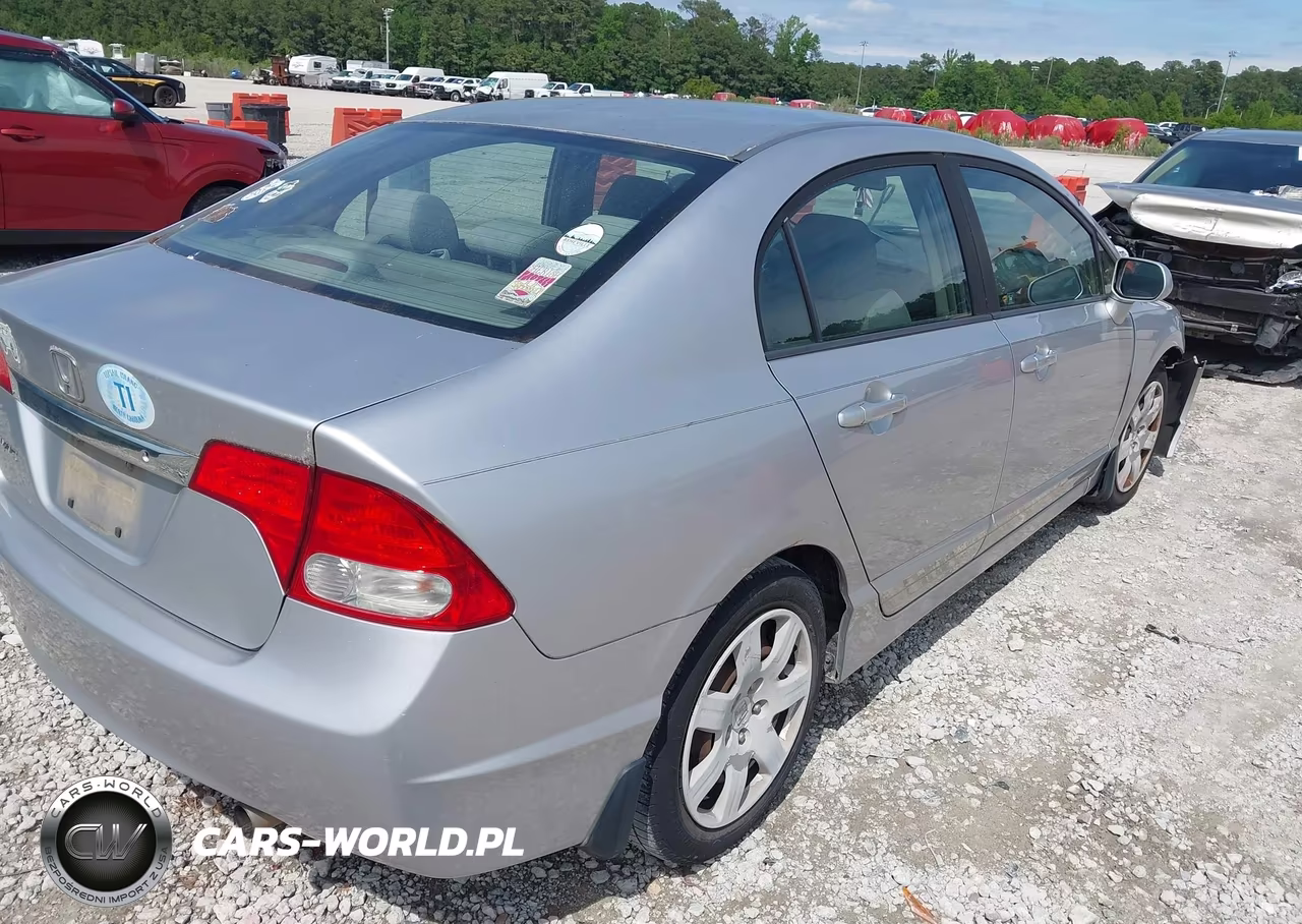 2011 Honda Civic Lx VIN:19XFA1F53BE020298 - 4